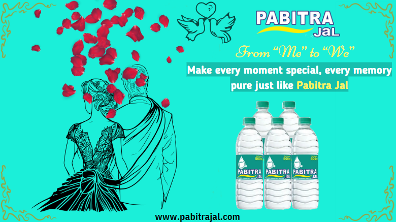 Celebrate the Unspoken Promises of Love with Pabitra Jal. Let Every Drop be a Silent Blessing for Your Journey Together